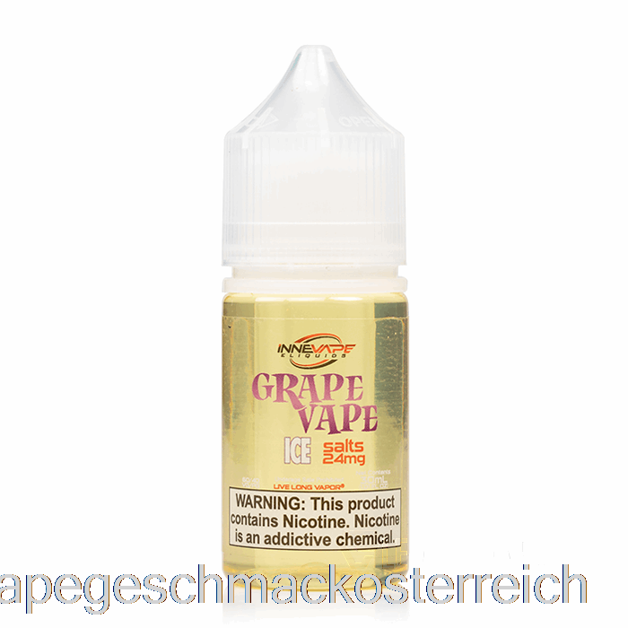 Grapevape-Eissalze – Innevape E-Liquid – 30 Ml, 24 Mg Vape-Geschmack